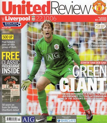 Match programme
